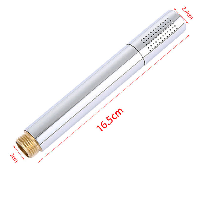 Shower head - Universal hand shower head - Water saving booster shower head - Round - 1.