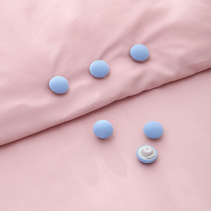 Duvet Clips - Duvet Clips - New Mushroom Duvet Fasteners - Needleless Sheets - Duvet Fastening Tool - 12 Pieces.