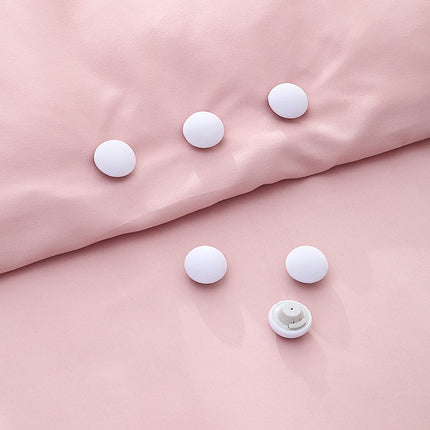 Duvet Clips - Duvet Clips - New Mushroom Duvet Fasteners - Needleless Sheets - Duvet Fastening Tool - 12 Pieces.