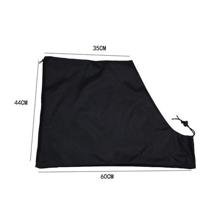 Replacement exhaust bag - with zipper at the bottom - for leaf blowers, vacuum rakes and leaf blower storage bags.