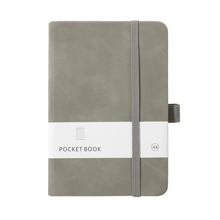Notebook - PU Leather Notepad - for Office, School, Home, Business Writing & Note-Taking - 100 Sheets - Blue - A6.