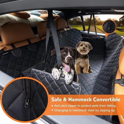Dog Blanket Car Back Seat - Dog Car Seat Cover - Suitable for Waterproof, Scratch-Resistant and Non-Slip Pet Protective Mats - Car Accessories.