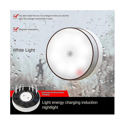 Night light - Wireless - Motion detector light - Wireless light - USB rechargeable light - Rechargeable wall lamp for the hallway.