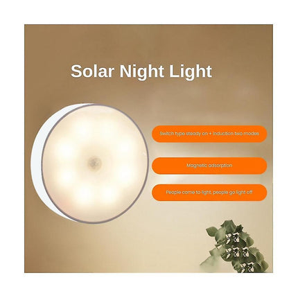 Night light - Wireless - Motion detector light - Wireless light - USB rechargeable light - Rechargeable wall lamp for the hallway.