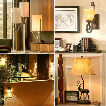 Halogen lamp - G9 Clear halogen lamp - Warm yellow light - 230V 28W - Suitable for pendant lamps - 10 pieces.