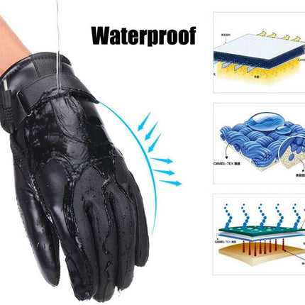 Electric Heated Gloves - USB Rechargeable, Waterproof & Breathable with Adjustable Fit for Skiing, Cycling, Hiking & Outdoor Adventures – Ideal for Cold Weather Conditions.