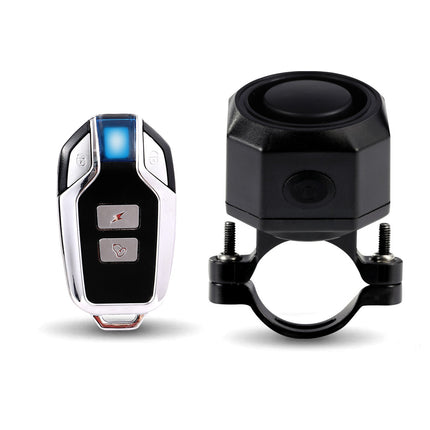 Bicycle Alarm - Bicycle Alarm with Remote Control - USB Rechargeable - 110dB Wireless Anti-Theft Alarm with Motion and Vibration Sensor - Waterproof.