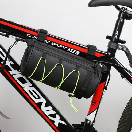 Single Bicycle Bag - Electric Bicycle Bags - Bicycle Bags - Compact Multifunctional Waterproof Bicycle Bag for the Handlebars - Bicycle Handle Bag with Waterproof Zipper and Removable Shoulder Strap - For Racing and Mountain Bikes, Cycling.