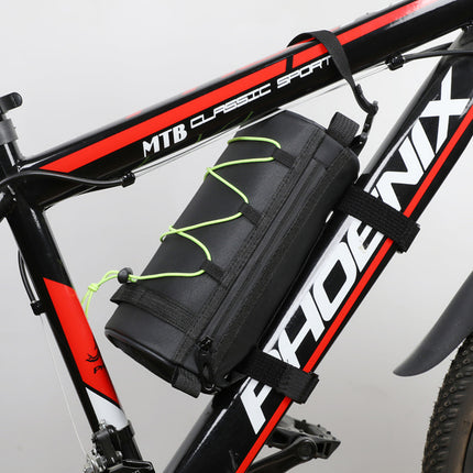 Single Bicycle Bag - Electric Bicycle Bags - Bicycle Bags - Compact Multifunctional Waterproof Bicycle Bag for the Handlebars - Bicycle Handle Bag with Waterproof Zipper and Removable Shoulder Strap - For Racing and Mountain Bikes, Cycling.