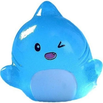 Aquarium Decoration – Ornaments – Mini Ocean Resin Animals – Luminous Mini Shark Figures – Durable & Non-Fading Resin – Glow-in-the-Dark Sea Animals – For Fairy Garden, Micro Landscape, Aquarium & Home Decor – Pack of 6.