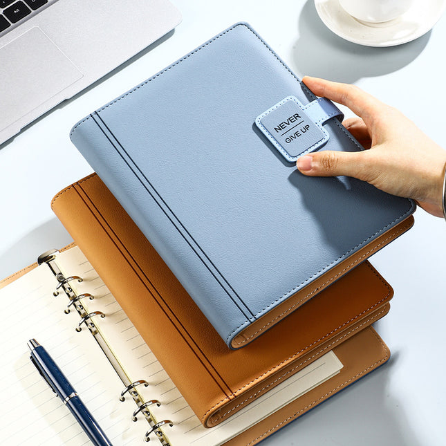 2026 Agenda - A5 Notebook - Ring Binder - Refillable & Reusable - Organizer - [Green].