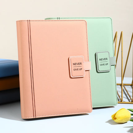 2026 Agenda - A5 Notebook - Ring Binder - Refillable & Reusable - Organizer - [Green].