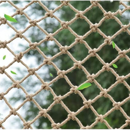 Plant Support Net for Climbing Plants - 2 x 5 Meters - Jute Climbing Net - Natural & Sustainable.
