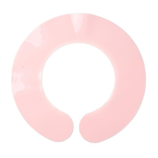 Silicone Neck Protection for Hairdressers – Waterproof Cutting Collar & Dye Apron – Anti-Hair Silicone Neck Collar for Cutting, Dyeing & Perming – Pink.