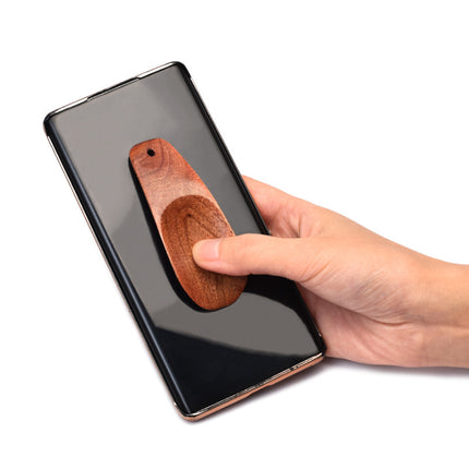 Shoehorn - Wooden Mini Shoehorn - Portable Shoe Helper - Japanese Design - Compact - With Braided Wrist Strap - Suitable for Children.