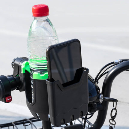 WQJNWEQ-Clearance-Cup-Holder-with-Phone-Holder-Bike-Cup-Holder-2-in-1-Universal-Cup-Phone-Holder-for-Stroller-Bike-Wheelchair-Walker-Scooter #2.