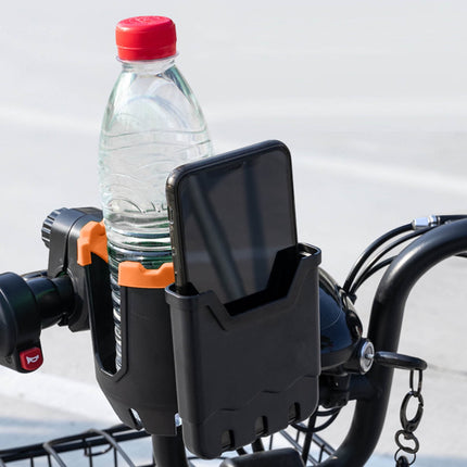 WQJNWEQ-Clearance-Cup-Holder-with-Phone-Holder-Bike-Cup-Holder-2-in-1-Universal-Cup-Phone-Holder-for-Stroller-Bike-Wheelchair-Walker-Scooter #3.