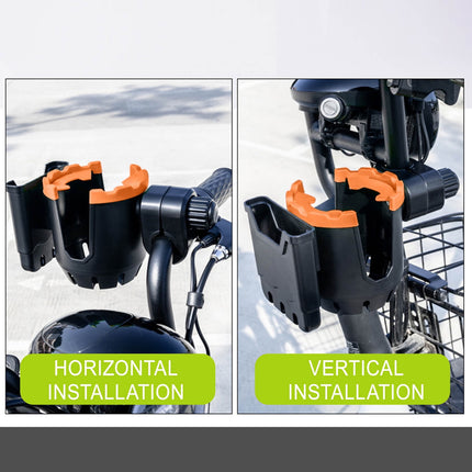 WQJNWEQ-Clearance-Cup-Holder-with-Phone-Holder-Bike-Cup-Holder-2-in-1-Universal-Cup-Phone-Holder-for-Stroller-Bike-Wheelchair-Walker-Scooter #3.