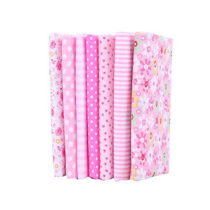 Tdoenbutw clearance Cotton Crafts Fabric Bundle Patchwork Squares Quilting Sewing Patchwork DIY 7PCS 7PC DIY Fabric fall fabric squares clearance sale Multicolor.