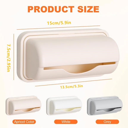 Fineliner Bag Dispenser,New Bin liner Dispenser Trash Bag Holder Dispenser for Plastic Bag Organizer, garbage bag holder for Kitchen Bathroom Laundry Room Organization Storage.