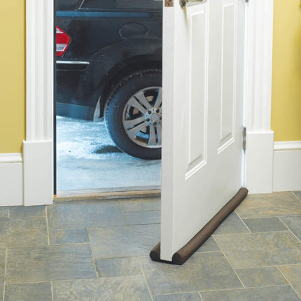 Draft Door Stopper 36 Inches, Draft Guard for Interior Door, Heavy Duty Door Sweep, Sound Proof Reduce Noise Keeping Warm in and Cold Out, Thicker Door Draft.