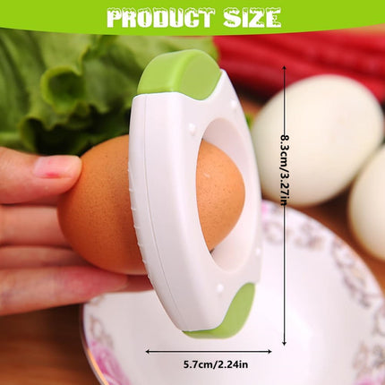 Egg Shell Opener for Hard Boiled Eggs,Egg Peeler Tool Topper Cutter Tool, Handheld Quick Raw Eggs Cracker Separator Tools, Kitchen Gadgets for Baking and Cooking Blue.