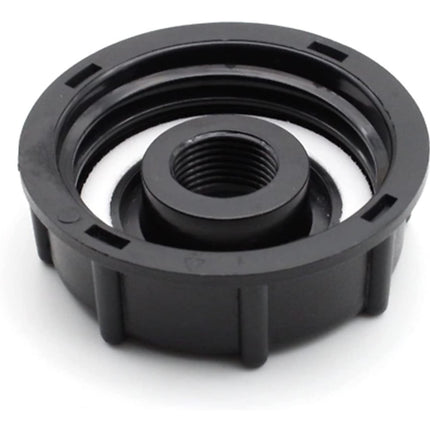 275-330 Gallon IBC Tote Water Tank Adapter 2 Free Brass Hose Faucet Water.