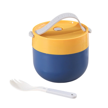 Ramen BBlueowl, Soup Bowls, Microwave Ramen Bowl with Lid, Lunch Box with Lid, Durable and Heat Resistant Bowl for Noodles, Rice, and Soups, Perfect for Home, Office, or School Meals， Z13_D.
