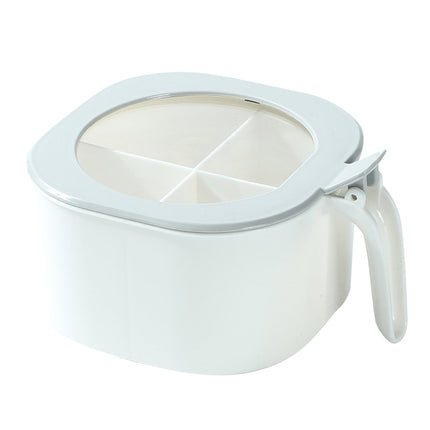 Ramen BBlueowl, Soup Bowls, Microwave Ramen Bowl with Lid, Lunch Box with Lid, Durable and Heat Resistant Bowl for Noodles, Rice, and Soups, Perfect for Home, Office, or School Meals， Z69_White.