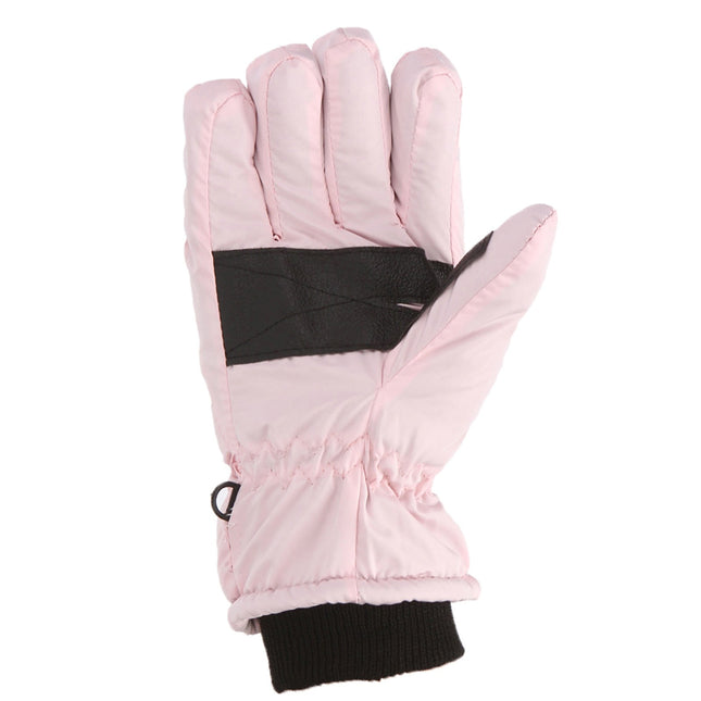 GXWEA Gloves For Kids Toddler Skis Kids Gloves Winter Gloves Thick Gloves Stretchy Warm Gloves Boys Girls 6-24 Months 4-8 Year AHA1 kids snow gloves Pink