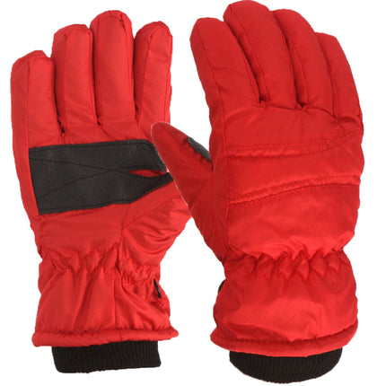 GXWEA Gloves For Kids Toddler Skis Kids Gloves Winter Gloves Thick Gloves Stretchy Warm Gloves Boys Girls 6-24 Months 4-8 Year AHA1 kids snow gloves Red.
