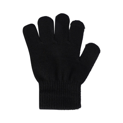 GXWEA Gloves For Kids Toddler Skis Kids Gloves Winter Gloves Thick Gloves Stretchy Warm Gloves Boys Girls 6-24 Months 5-12 years AHA3 kids snow gloves Black.