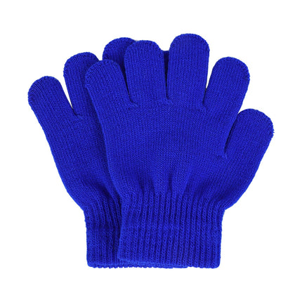 GXWEA Gloves For Kids Toddler Skis Kids Gloves Winter Gloves Thick Gloves Stretchy Warm Gloves Boys Girls 6-24 Months 5-12 years AHA3 kids snow gloves Blue.