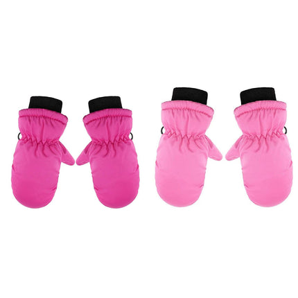 GXWEA Gloves For Kids Toddler Skis Kids Gloves Winter Gloves Thick Gloves Stretchy Warm Gloves Boys Girls 6-24 Months One Size color-3.