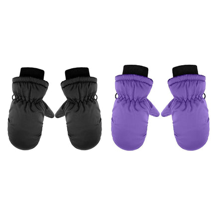 GXWEA Gloves For Kids Toddler Skis Kids Gloves Winter Gloves Thick Gloves Stretchy Warm Gloves Boys Girls 6-24 Months One Size color-5.