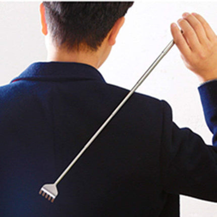 Professional Telescopic Back Scratcher Stainless Steel Massager Extendable Pen Shape Body Massager.