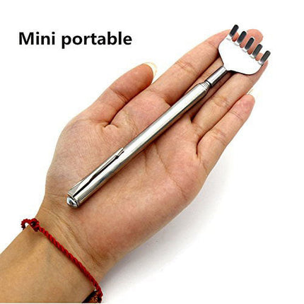 Professional Telescopic Back Scratcher Stainless Steel Massager Extendable Pen Shape Body Massager.