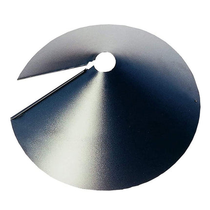 Squirrel Proof Baffle 鈥?12/14/16/18 Inches Wide Squirrel Protection for Bird Feeders 鈥?Anti-Rust Galvanized Steel Hangable Baffle, Protects Bird Houses from Squirrels 18" Black.