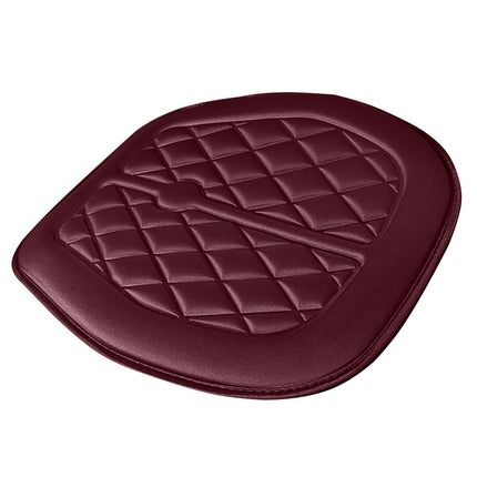 Car Seat Cushion, Driver Seat Cushion with Comfort Memory Foam & Non-Slip Rubber Bottom, Car Seat Pad Works with 95% of Vehicles and Office Chair or Home 48x48cm/18.89x18.89 inches Black.