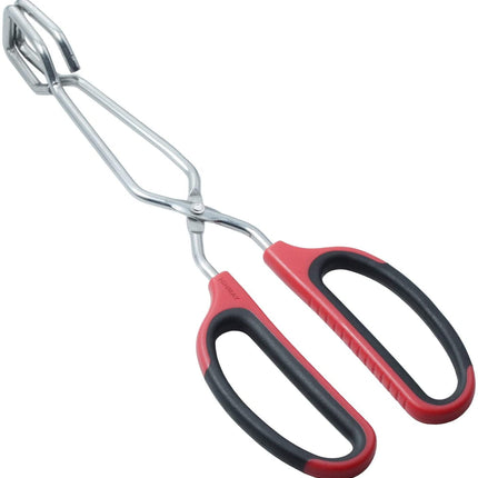 Stainless Steel Scissor Tongs 10-Inch and 13-Inch Set, Set of 2,,F116852.