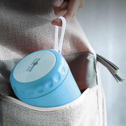 Aufmer Food Warm Thermal Leakproof Vacuum Stainless Reusable Lunch Box Light Blue◈18 OZ.
