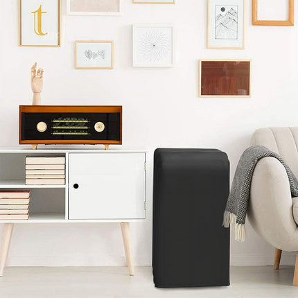 Portable Air Conditioner Cover Waterproof Matte Zipper Bag Black.