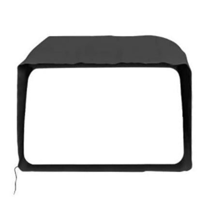 Portable Air Conditioner Cover Waterproof Matte Zipper Bag Black.