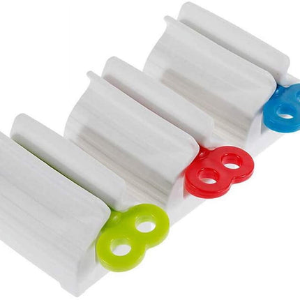 3 Pack Multi Purpose Tube Squeezer Dispenser Bathroom Toothpaste Holder,Hair Color Dye/Cosmetic/Oil Paint Squeezer.