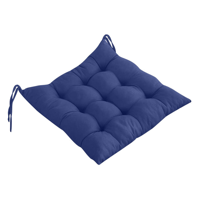 Tyidzon Chair Cushions Non-Slip Rocking Chair Cushion with Ties for Living Room Kitchen, Indoor Seat Cushion, 15X15 Inches A.