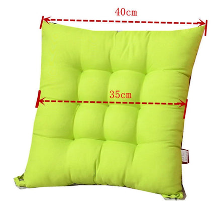 Tyidzon Chair Cushions Non-Slip Rocking Chair Cushion with Ties for Living Room Kitchen, Indoor Seat Cushion, 15X15 Inches B.