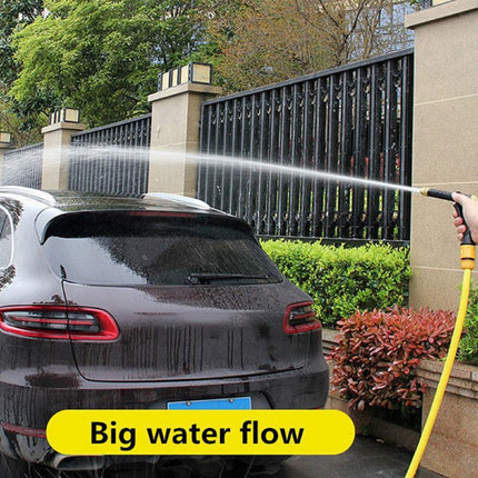 High Pressure Spray Water Gun Washing Garden Watering Hose Nozzle Sprinkler Car Cleaning Wash Tool Kits Auto Washer Black.