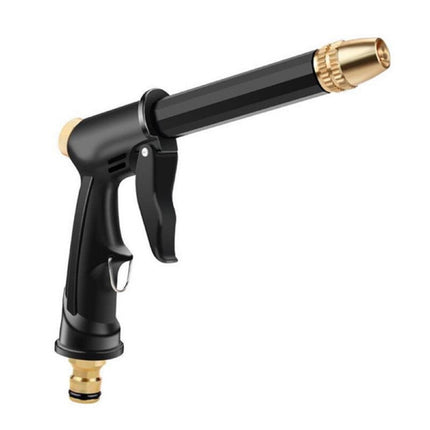 High Pressure Spray Water Gun Washing Garden Watering Hose Nozzle Sprinkler Car Cleaning Wash Tool Kits Auto Washer Black.