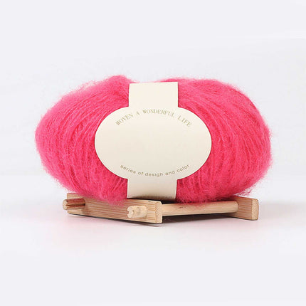 Clearance! Boovnll Mohair Yarn, Soft Yarn for Crocheting, Hand Knitting Hats, Sweater, Scarves, Crafts, Home Decorations, DIY Kids Toys, Yarn 11.