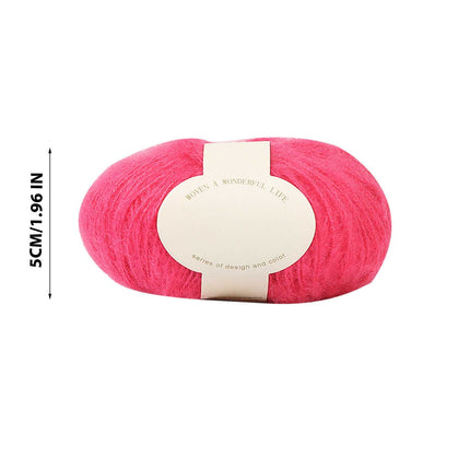 Clearance! Boovnll Mohair Yarn, Soft Yarn for Crocheting, Hand Knitting Hats, Sweater, Scarves, Crafts, Home Decorations, DIY Kids Toys, Yarn 11.